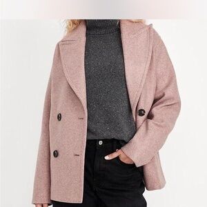 Old Navy Women's Blush Pea Coat